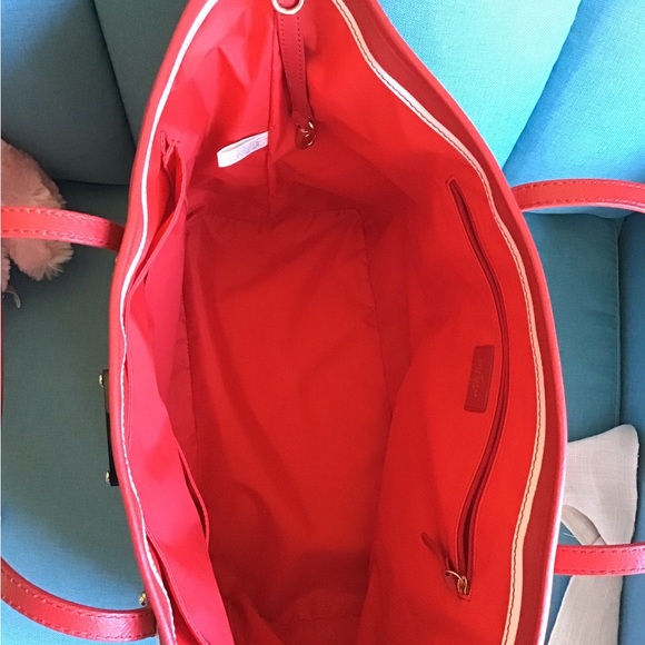 AUTHENTIC KATE SPADE KENNYWOOD SYDNEY STRIPED HANDBAG - Picture 6 of 6